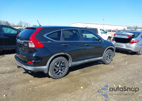 2016 Honda Cr-V Se из США, поврежденный, VIN 5J6RM4H43GL029392